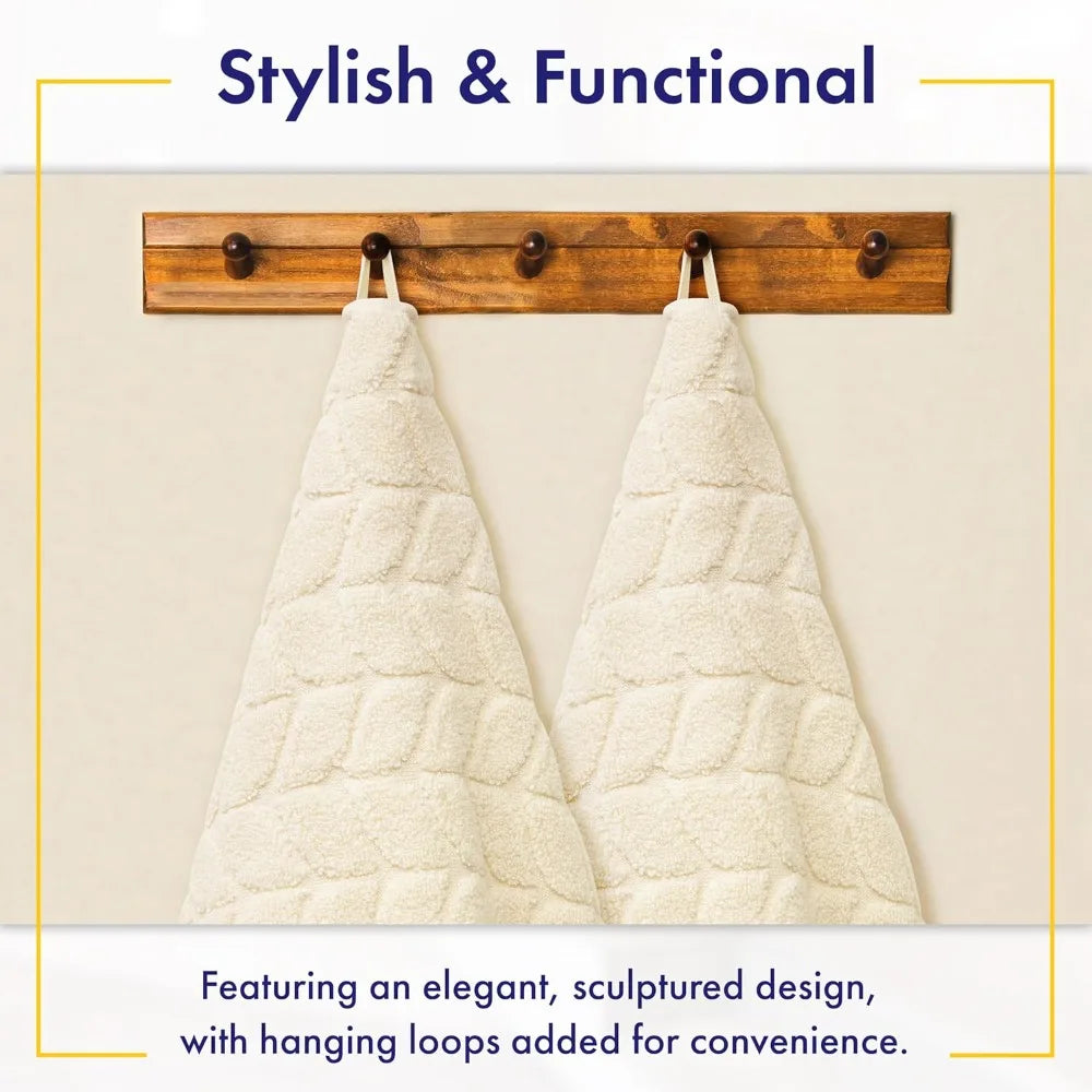 Soft Bamboo Bath Towels 700 GSM Zero Twist Absorbent