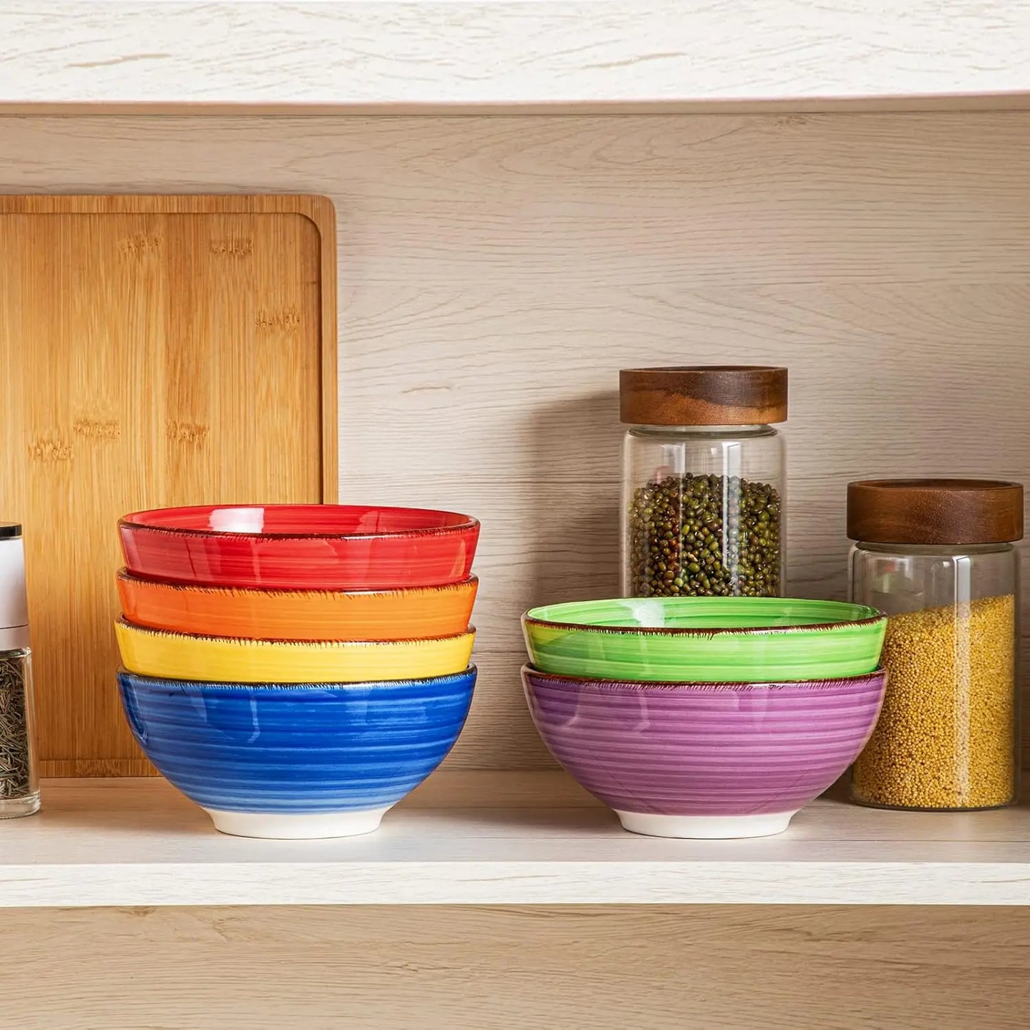 Ceramic Soup Bowls Set Microwave And Dishwasher Safe