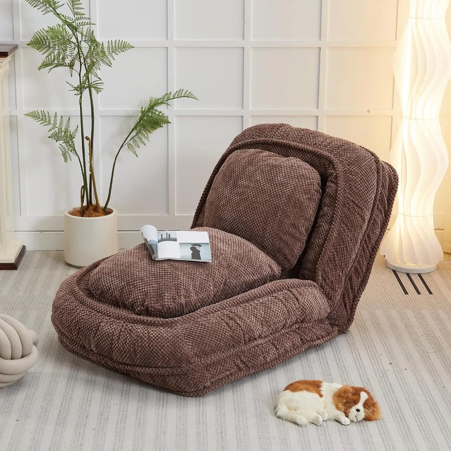 Folding Sofa Chair With Adjustable Positions For Relaxation