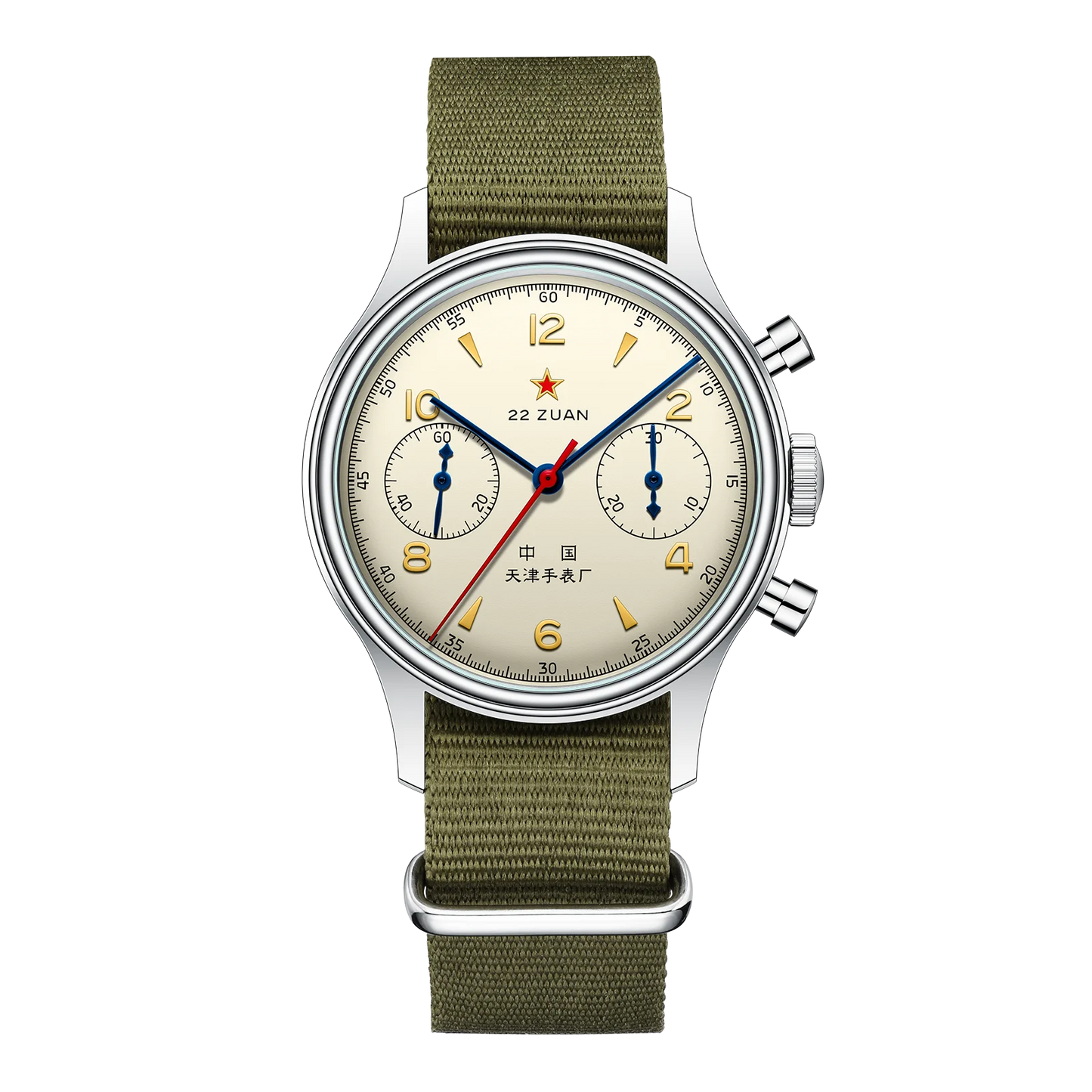 Seagull 1963 International Edition Watch for Men Chronograph Manual Winding Mechanical Original ST1901 D304 Memorial