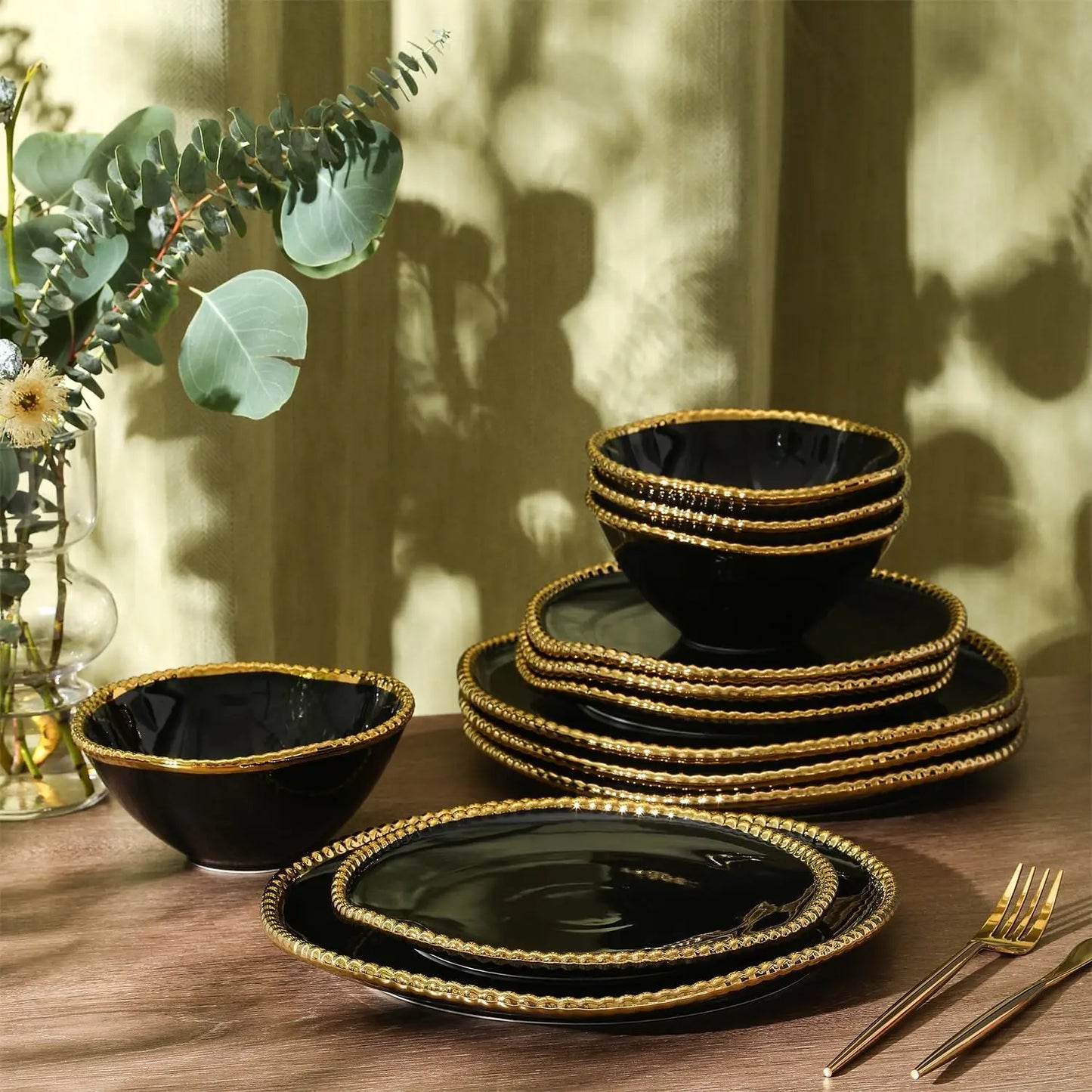 Christian Siriano Akoya Porcelain Dinnerware Set Collection