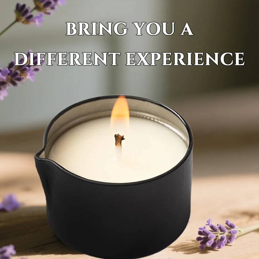 Calming Scented Candle For Meditation Yoga Spa Home Decor