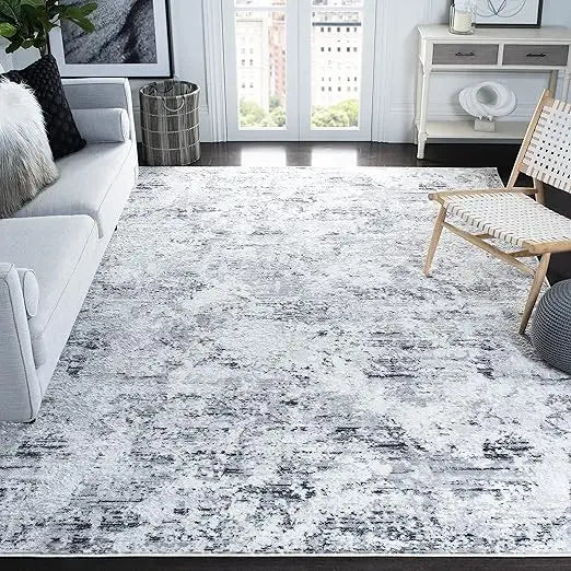 Modern Amelia Collection Inspired Area Rug with Low Shedding and Easy Maintenance