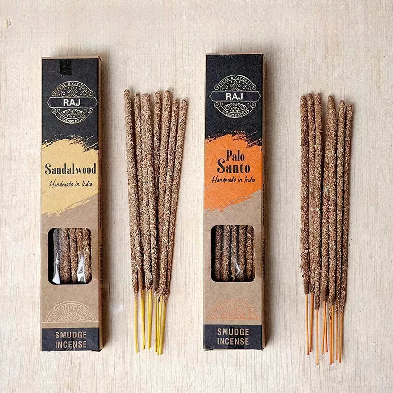 Premium Indian Natural Handmade Sandalwood Incense Sticks Palo Santo Oud