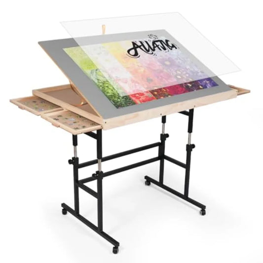 Adjustable Jigsaw Puzzle Table For Adults Tilting Angles