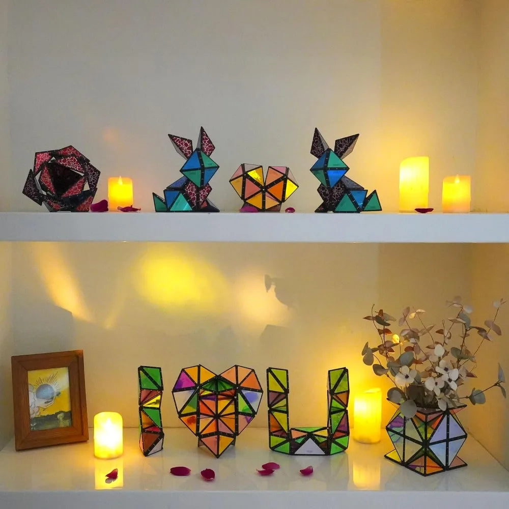 TOSY Magnet Pyramid Puzzle Transforms Into Billions Of Shapes