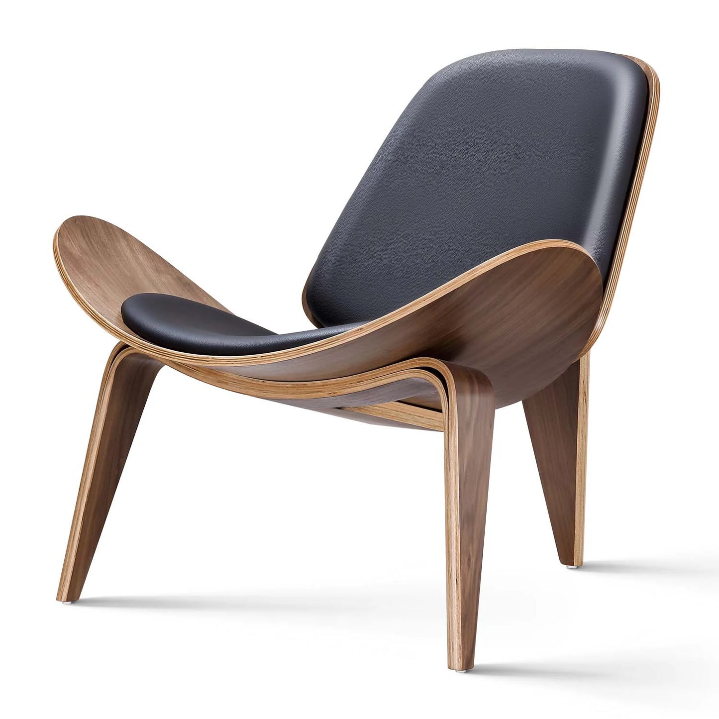 Nordic Solid Wood Lounge Airplane Chair Living Room