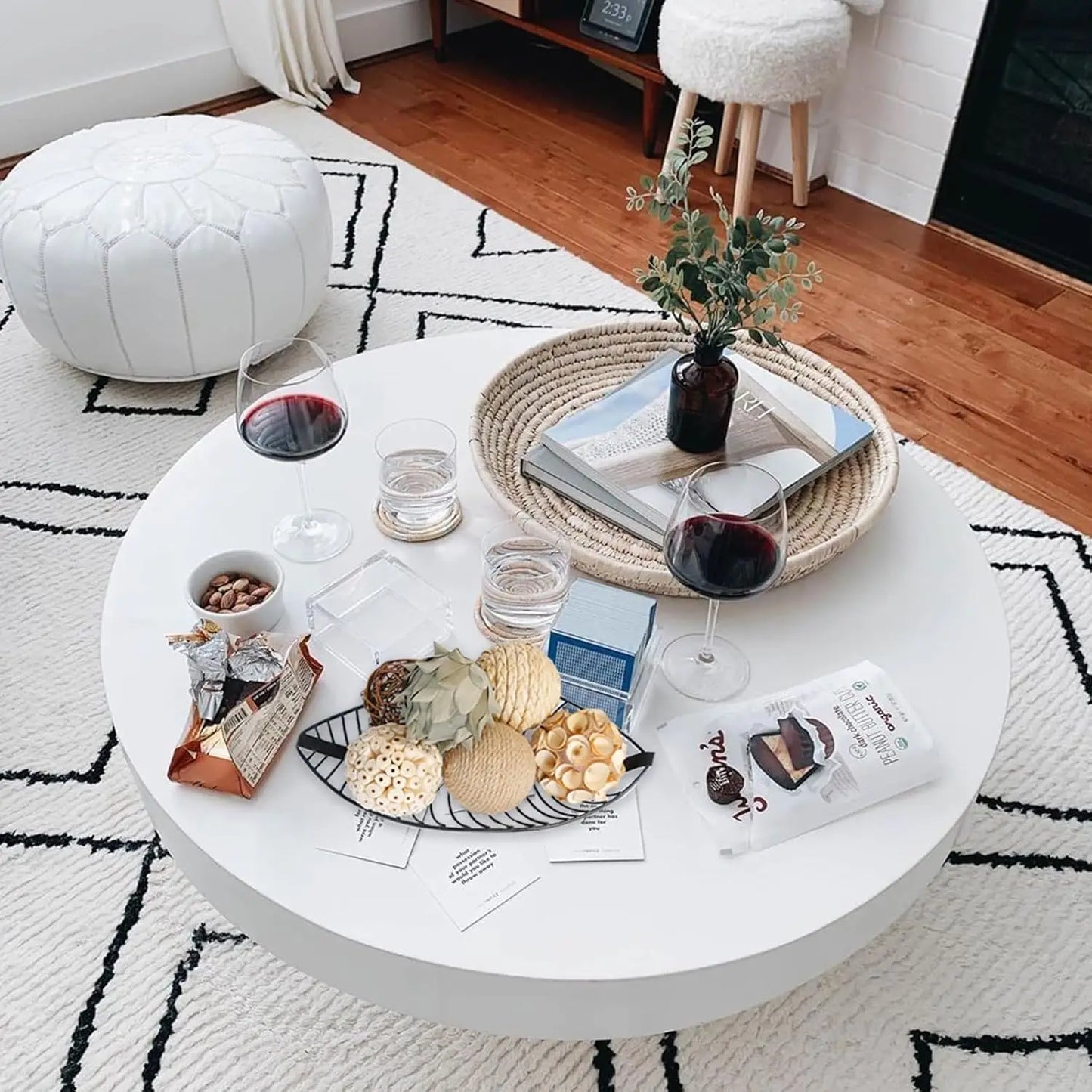 Handmade Woven Rattan Balls Vase Fillers For Home Decor