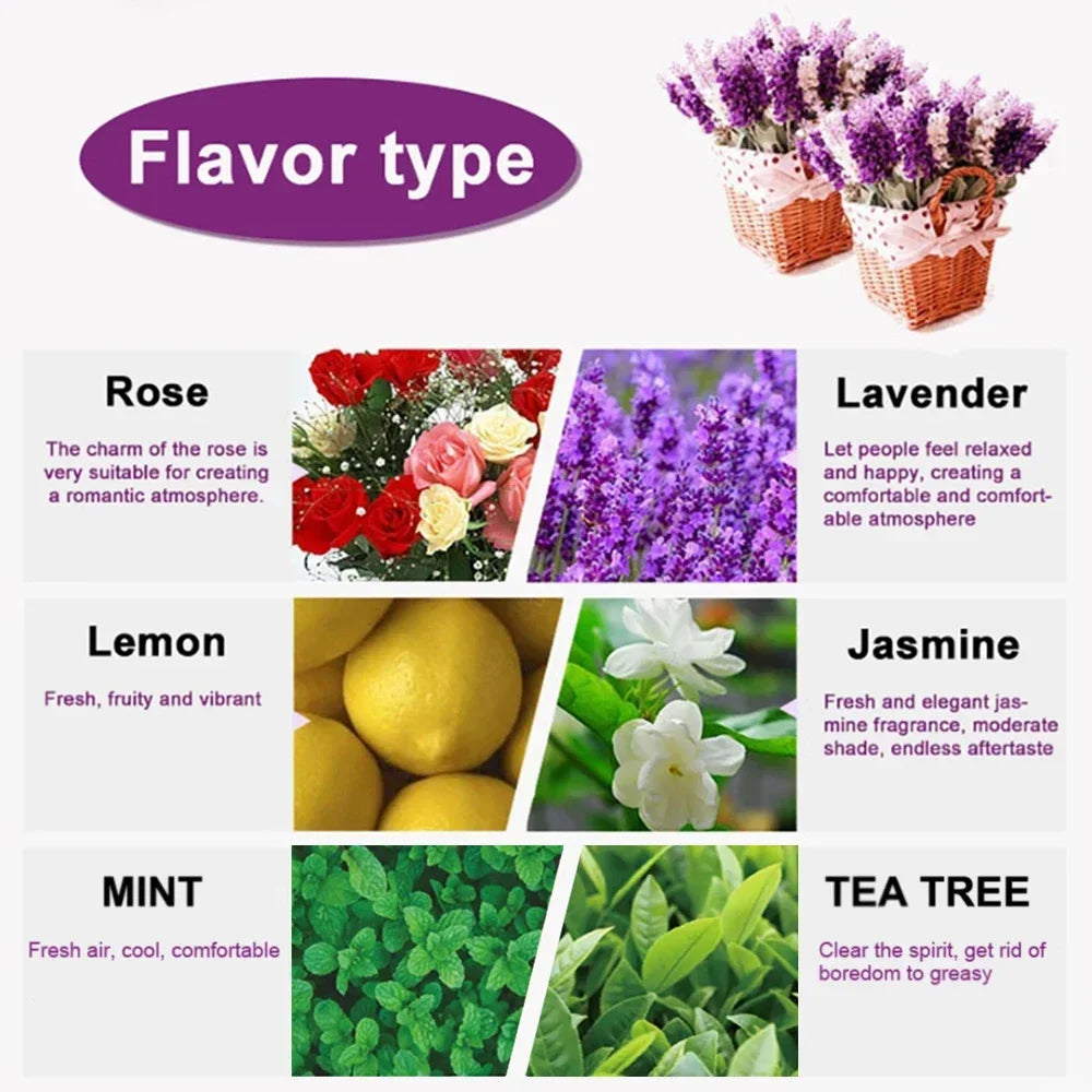 Six In One Aromatic Essential Oil Diffuser Kit Home Office