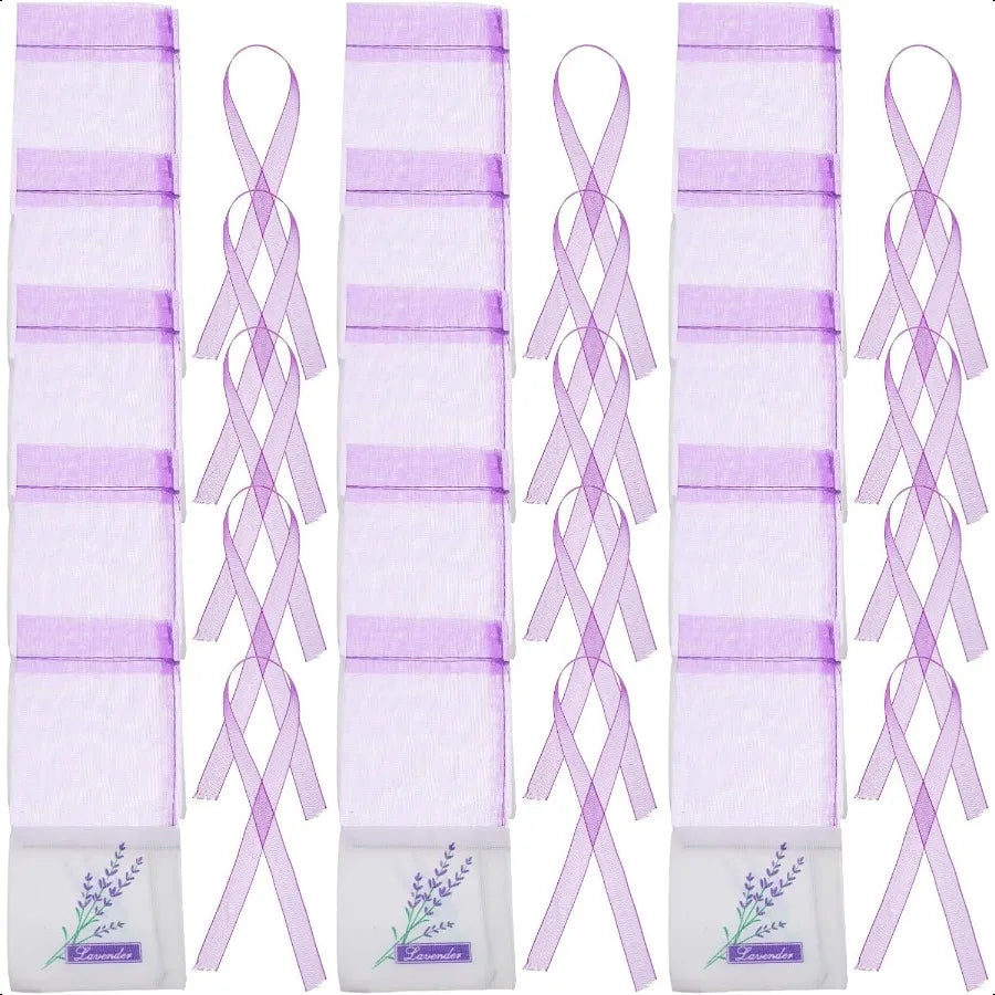 Scented Sachet Bags Organza for Drawers and Closets Potpourri