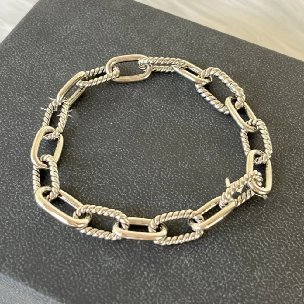 Moissanite Silver Cuff Bracelet For Women