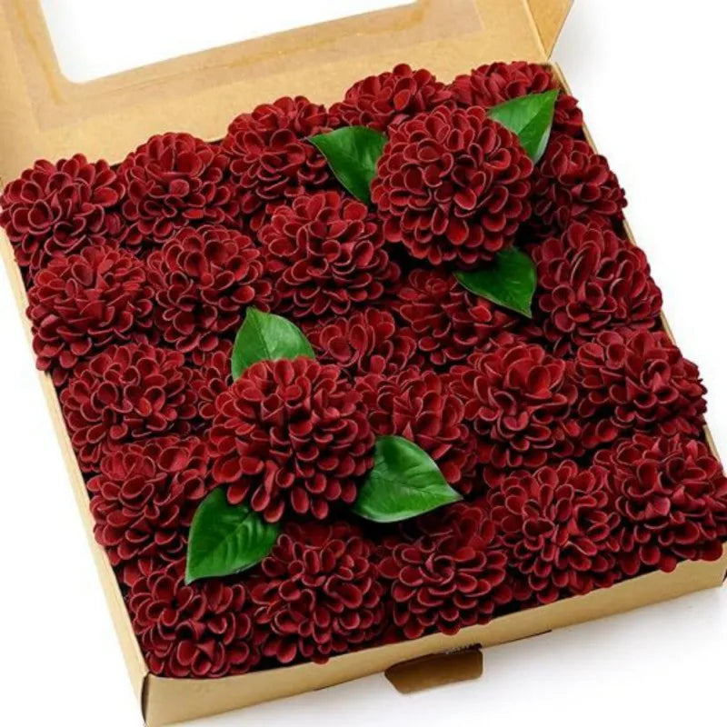 DIY Hydrangea Artificial Flower Box Set For Valentine Day