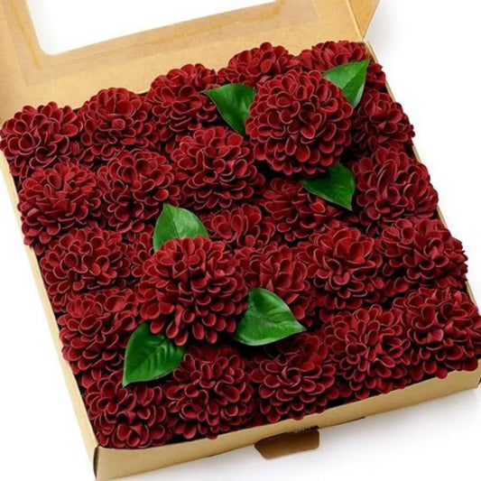 DIY Hydrangea Artificial Flower Box Set For Valentine Day