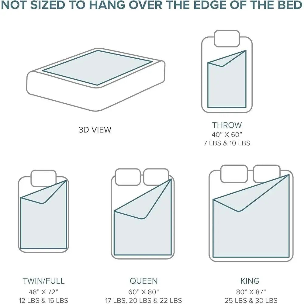 All-Natural Weighted Blanket for Soothing Sleep and Comfort