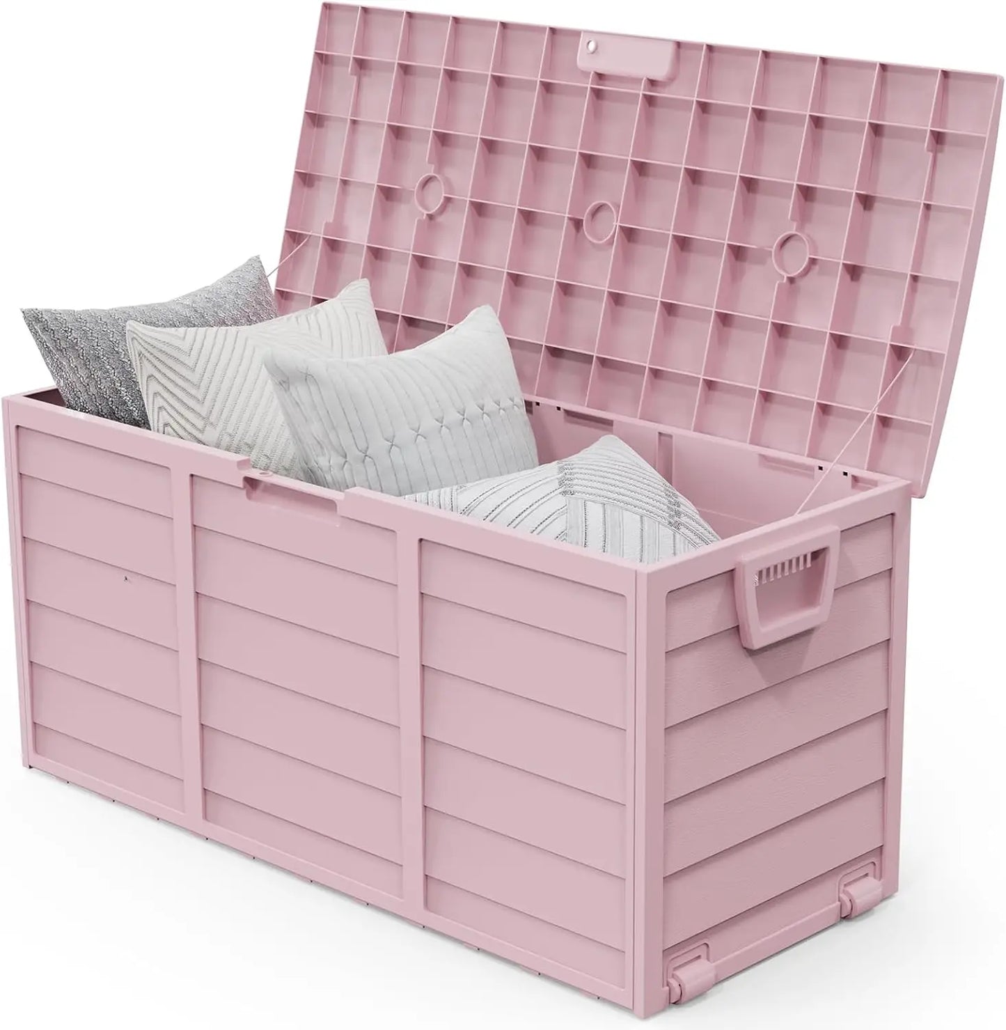 Lockable Plastic Outdoor Storage Box With Lid For Patio Garden