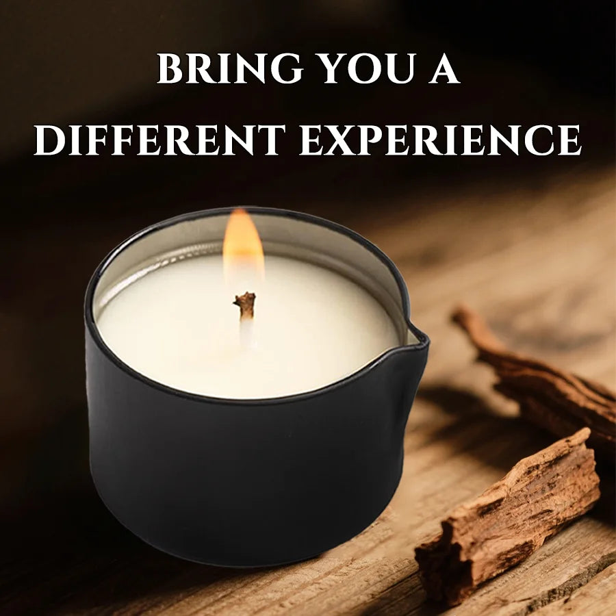 Agarwood Massage Candle for Relaxation and Holiday Gifting