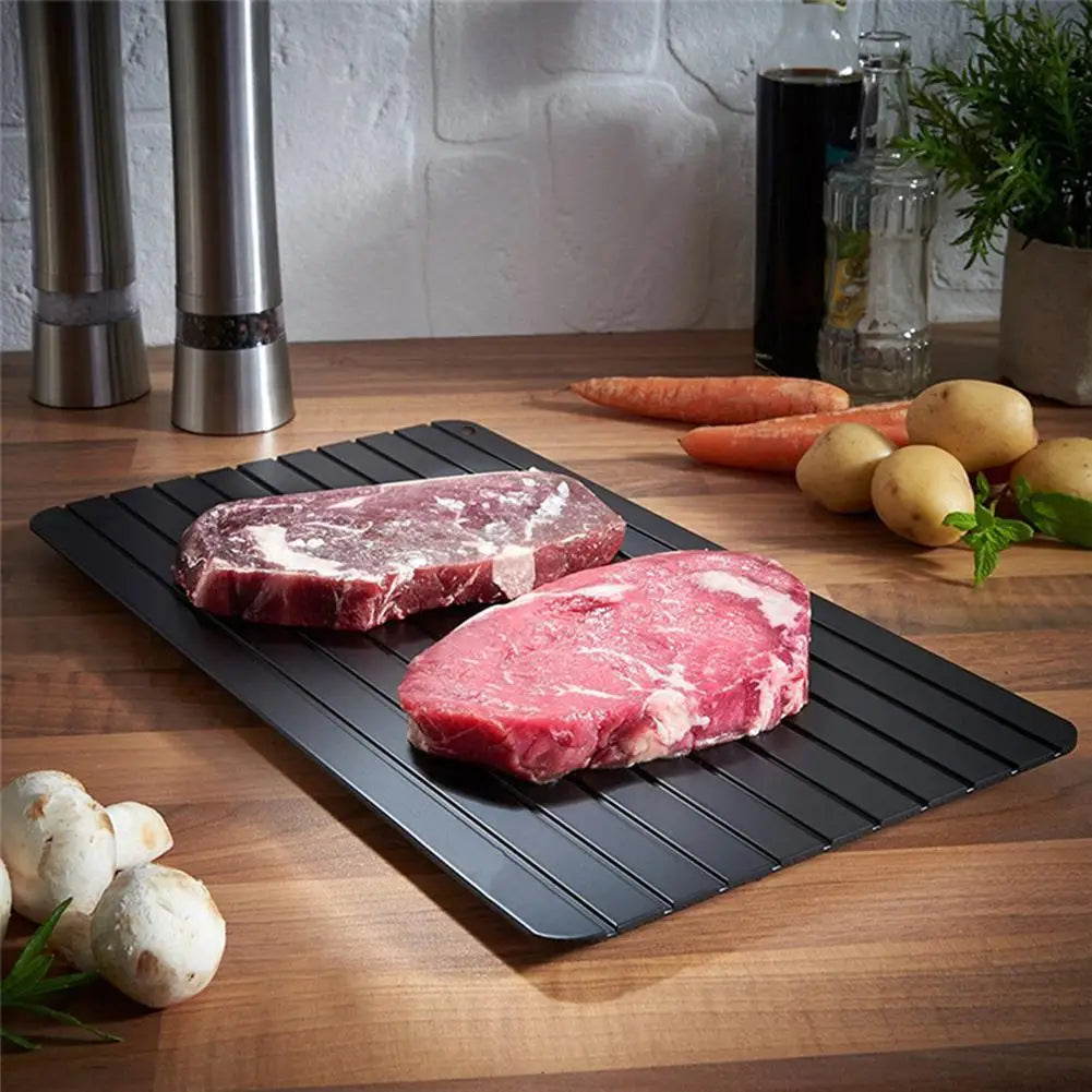 Fast Defrosting Tray For Meat Thawing In Minutes Kitchen Essential