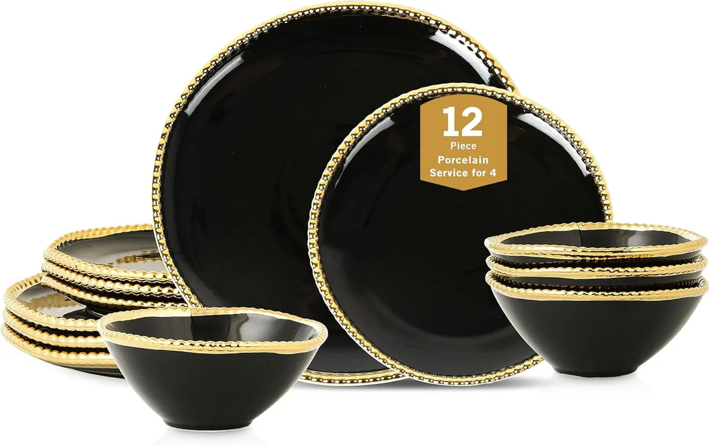 Christian Siriano Akoya Porcelain Dinnerware Set Collection