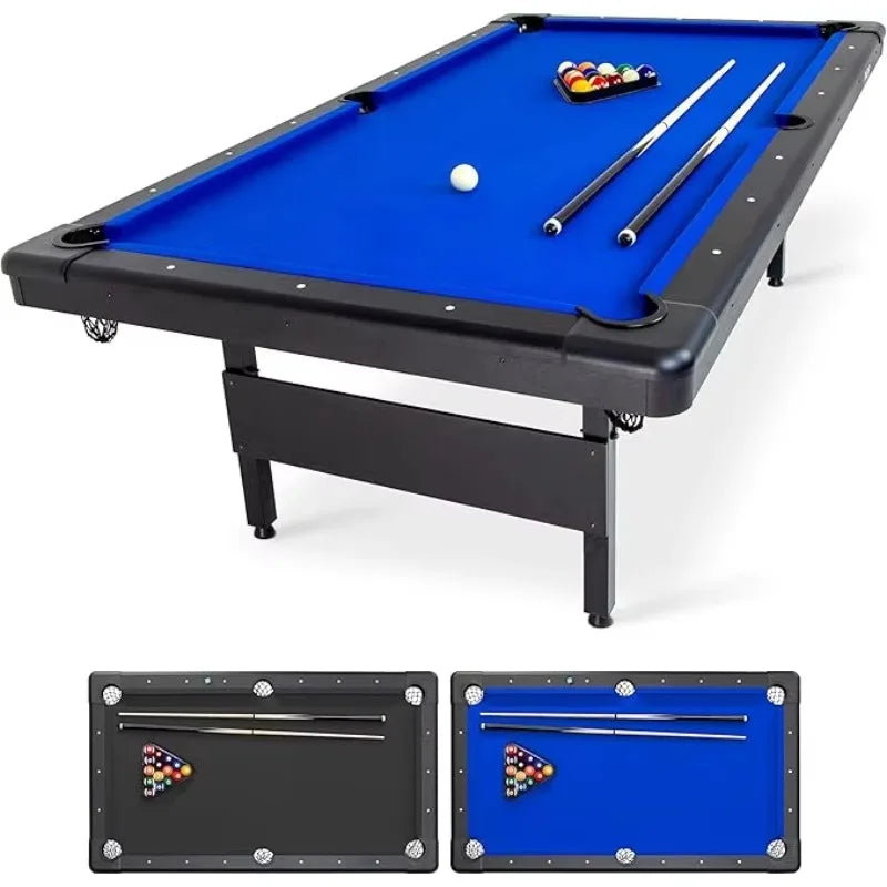 PremiumQuality Portable Billiards Table Set With BallCollection Ensemble And Accessories