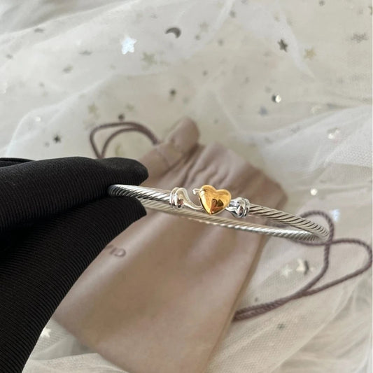 Elegant Moissanite Silver Cuff Bracelet For Women Everyday Gift