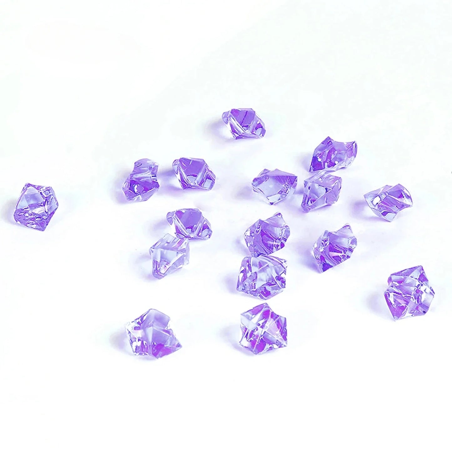 Crystal Clear Acrylic Crushed Ice Vase Fillers 100/200 Pieces