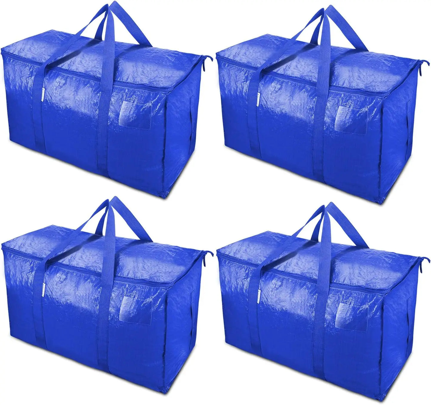 Heavy Duty Moving Bags Set With Zipper And Carry Handles