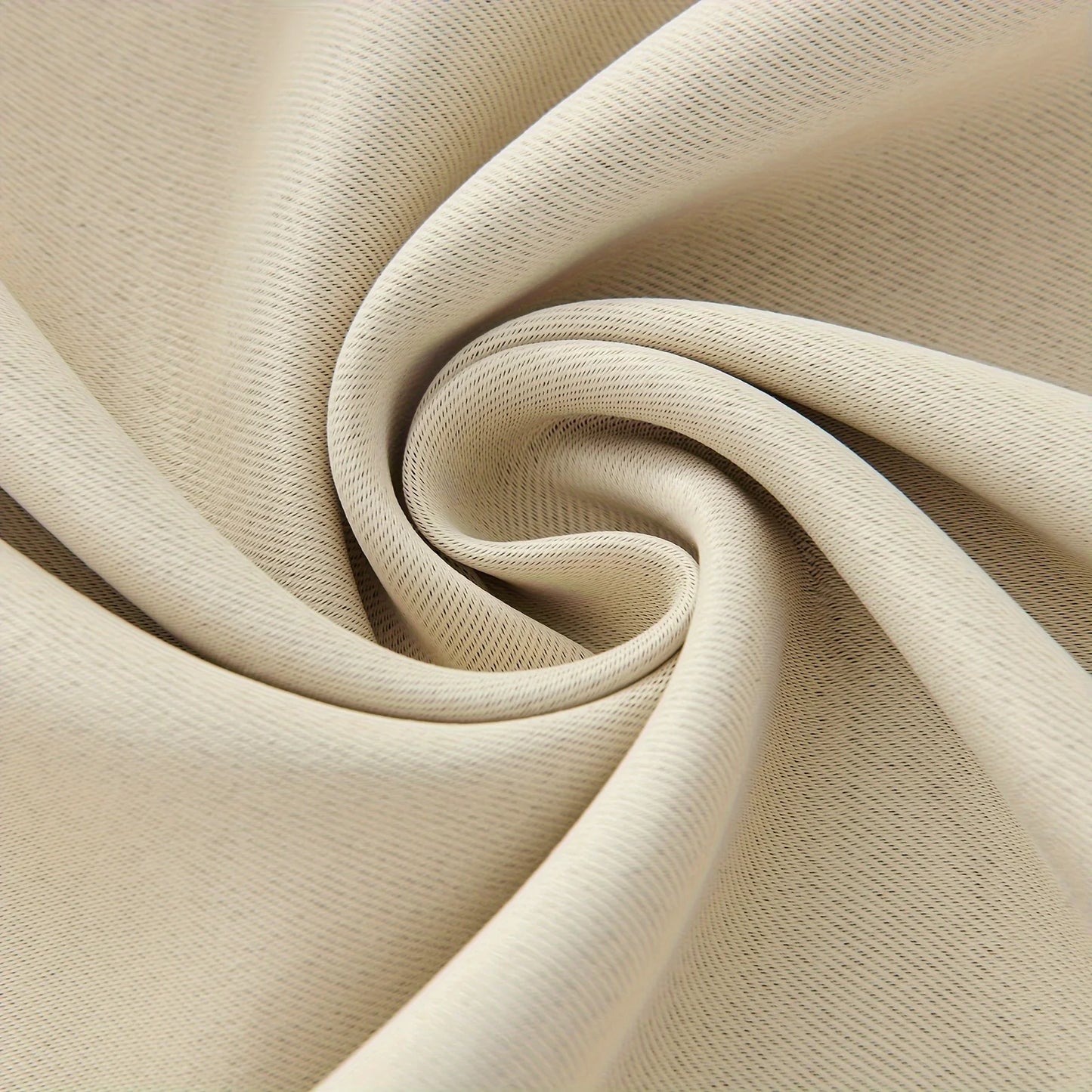 Four Piece Perforated Blackout Curtain Set With Sound Insulation