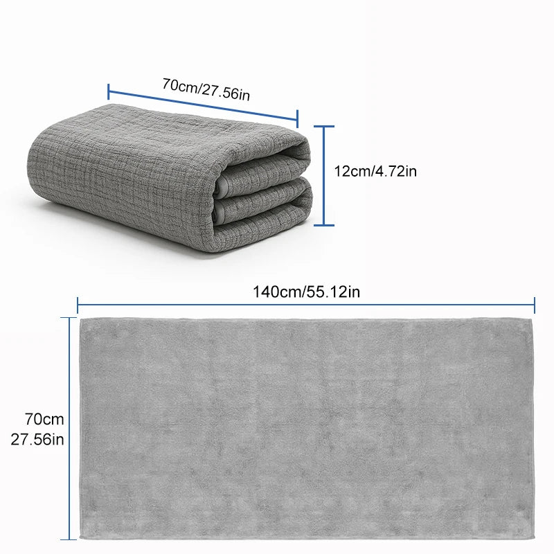 Hotel Bamboo Fiber Towels Set For Luxury Home Bath