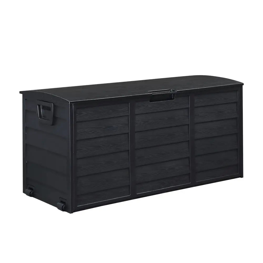 Outdoor Resin Deck Box Storage Bench Seat Waterproof
