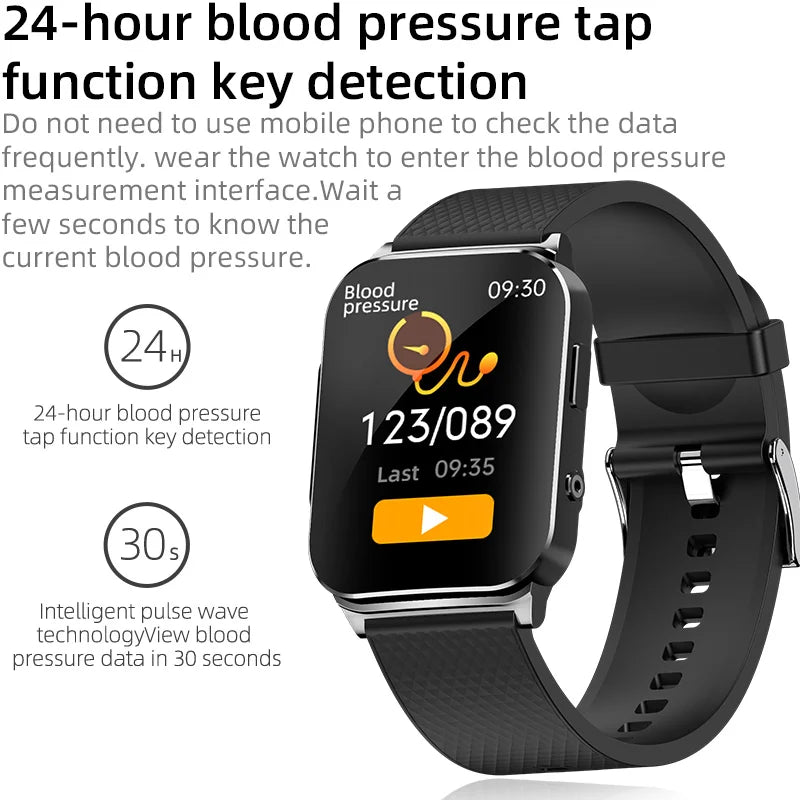 Smart Watch with ECG Heart Rate Monitor and Fitness Tracker