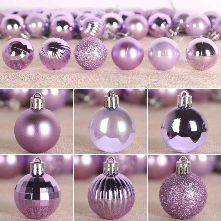 Shatterproof Christmas Ball Ornaments For Tree Decoration