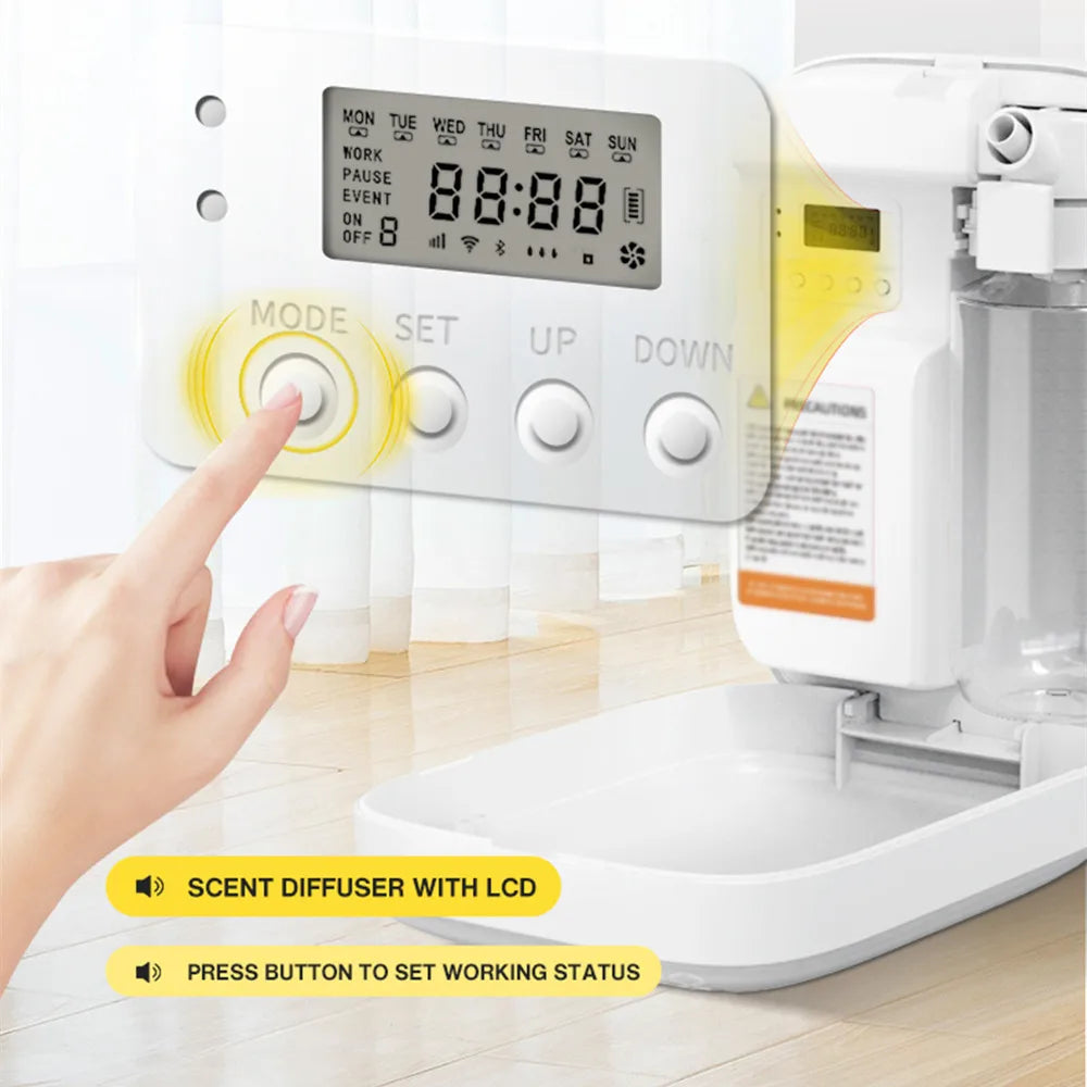 Smart Aroma Diffuser With Bluetooth App For Home Fragrance