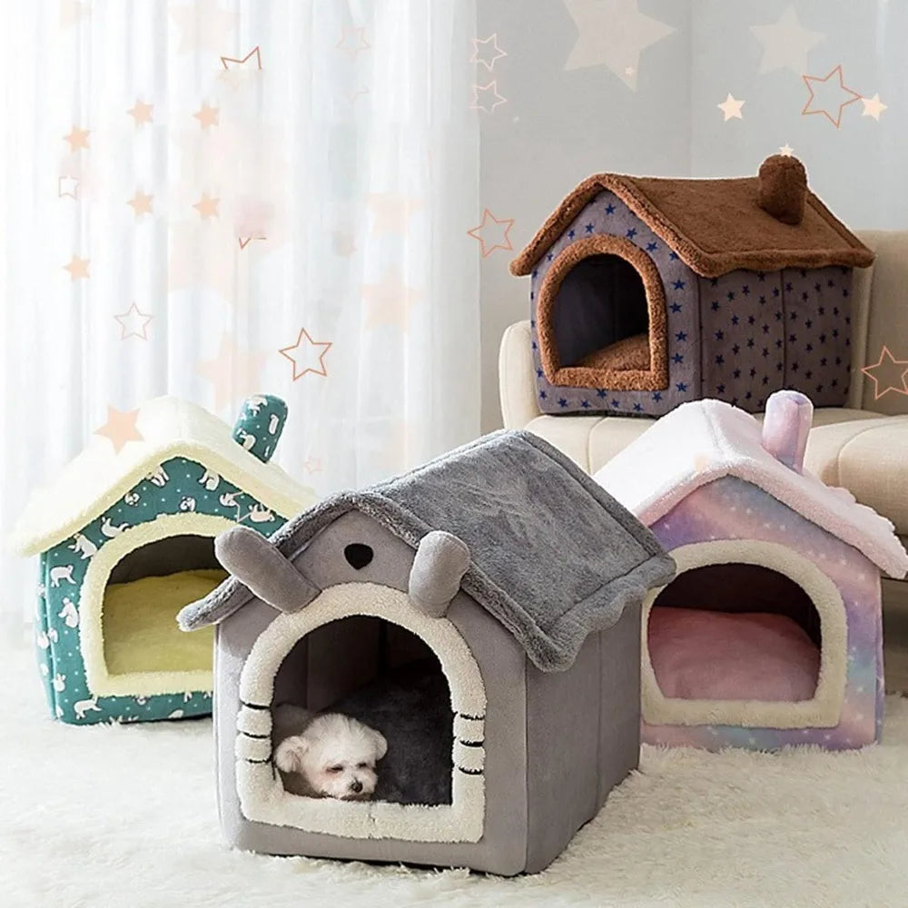 Cozy Indoor Dog House Tent for Dogs Universal Warm Plush