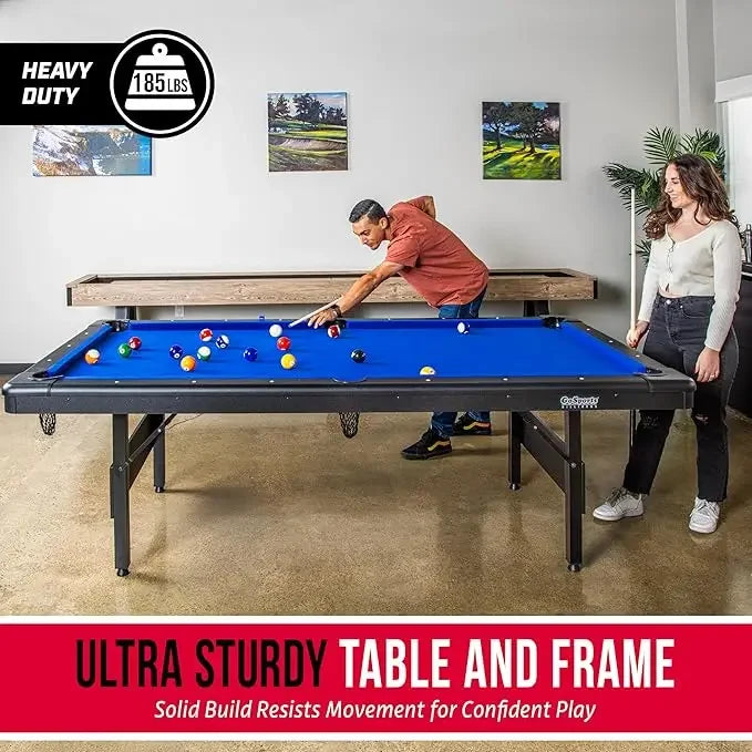 PremiumQuality Portable Billiards Table Set With BallCollection Ensemble And Accessories
