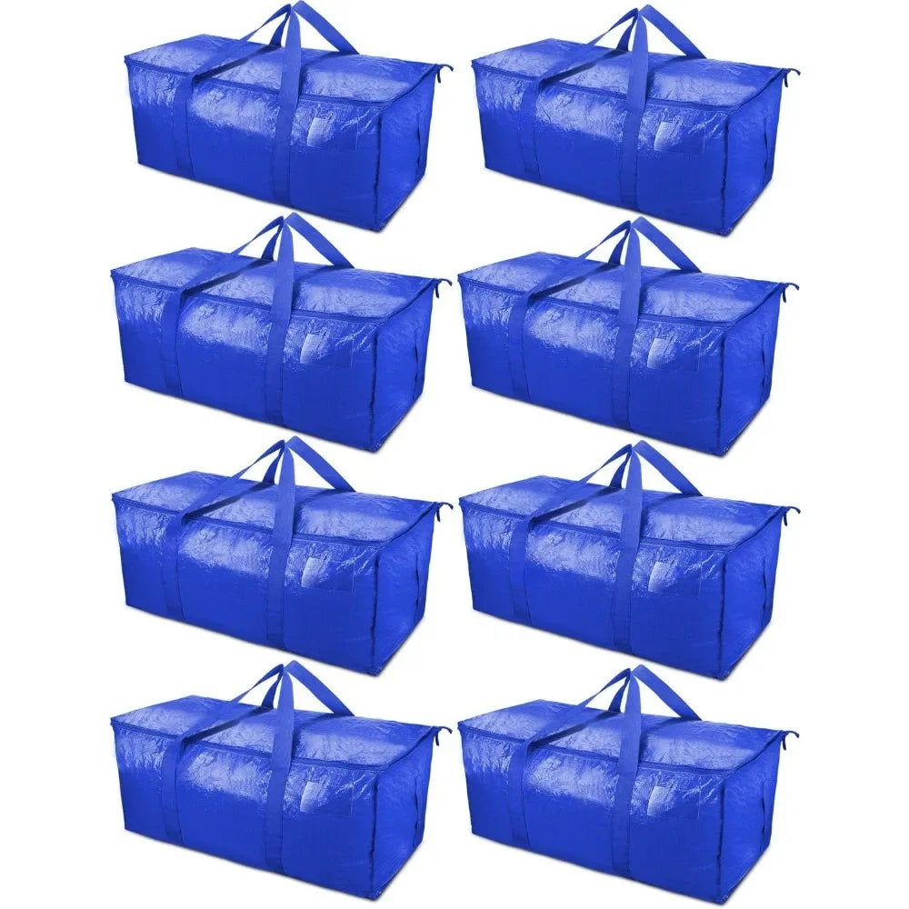 Heavy Duty Moving Bags Set With Zipper And Carry Handles
