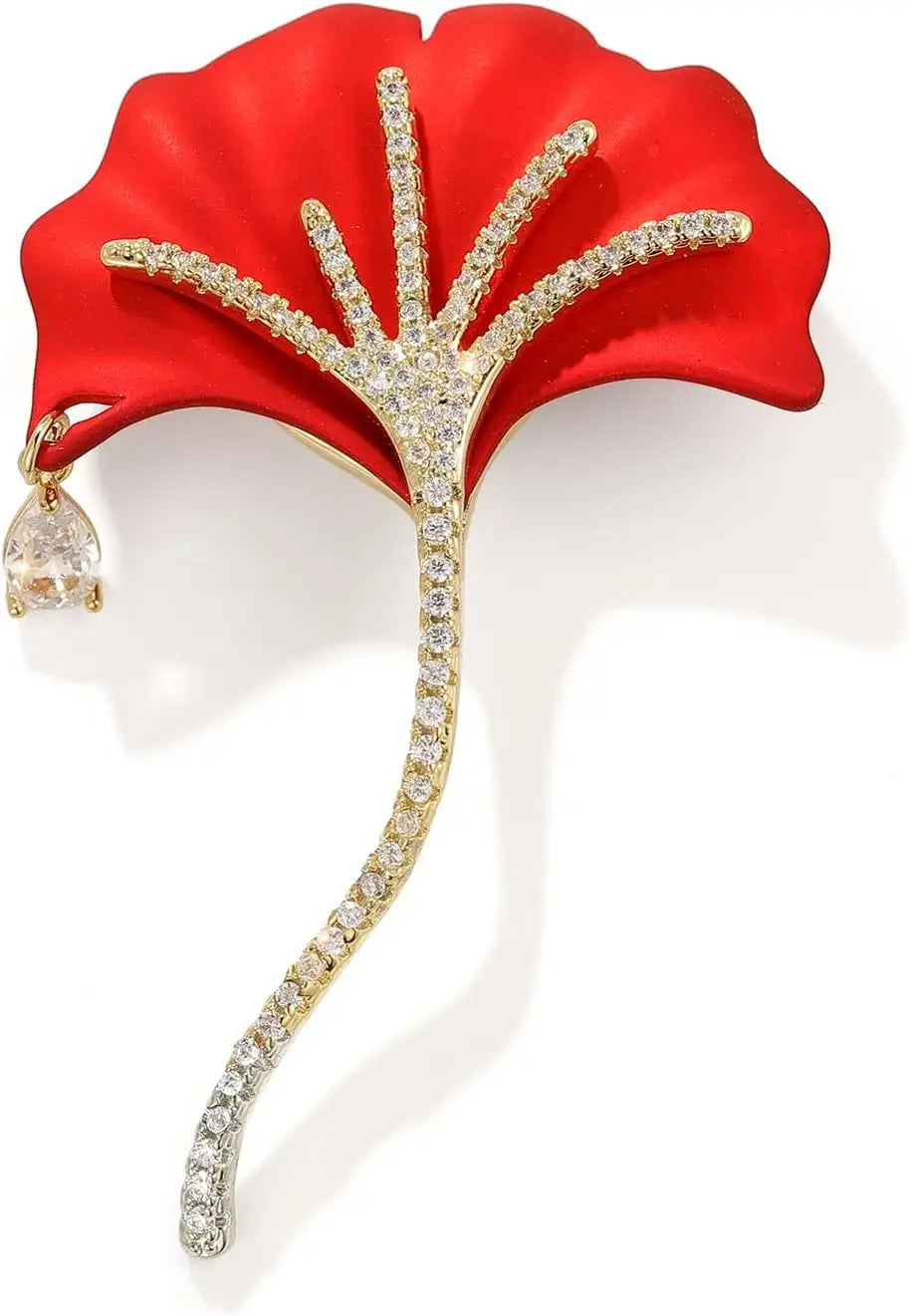 Floral Pearl Brooch Pins For Women Elegant Flower Jewelry