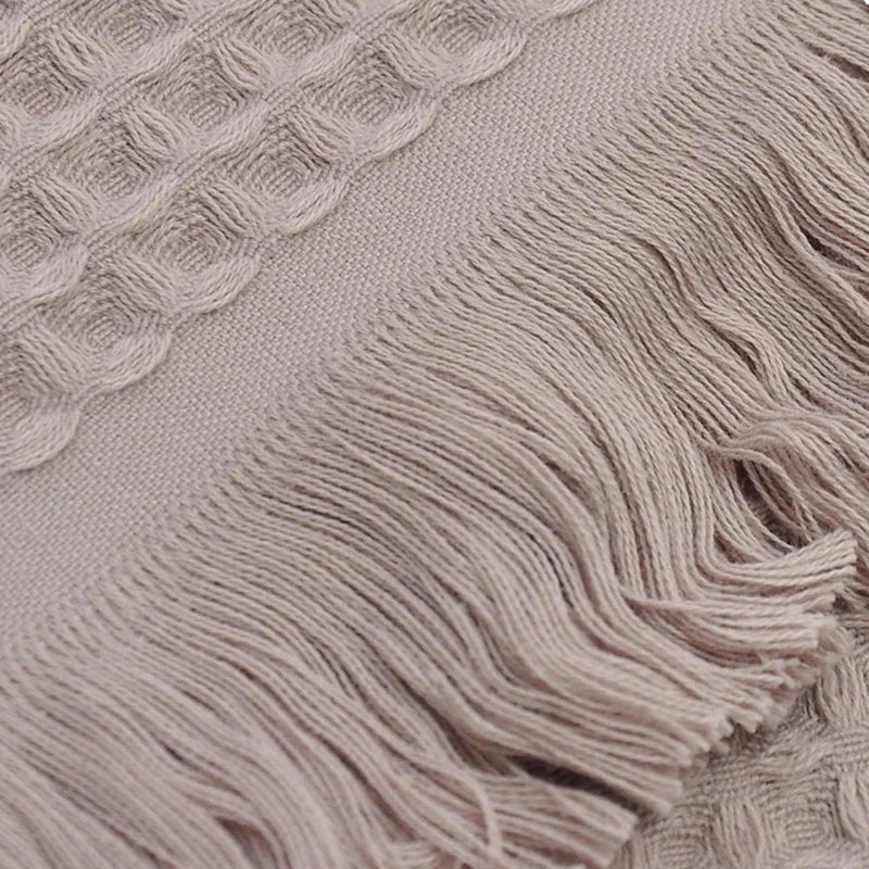 Organic Cotton Waffle Bath Towels For Adults And Guests