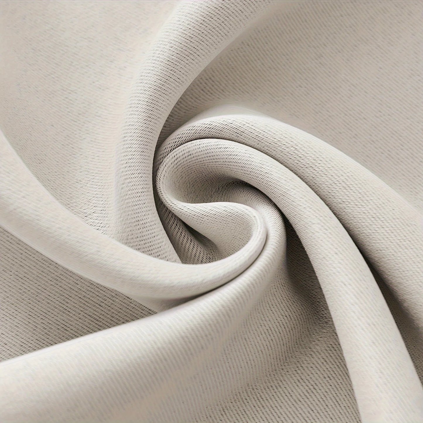 Four Piece Perforated Blackout Curtain Set With Sound Insulation