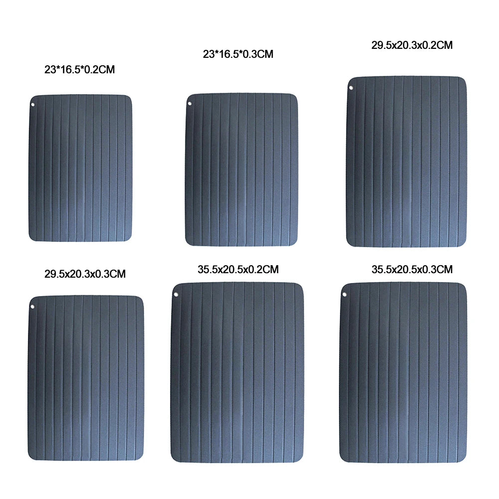 Fast Defrosting Tray For Meat Thawing In Minutes Kitchen Essential