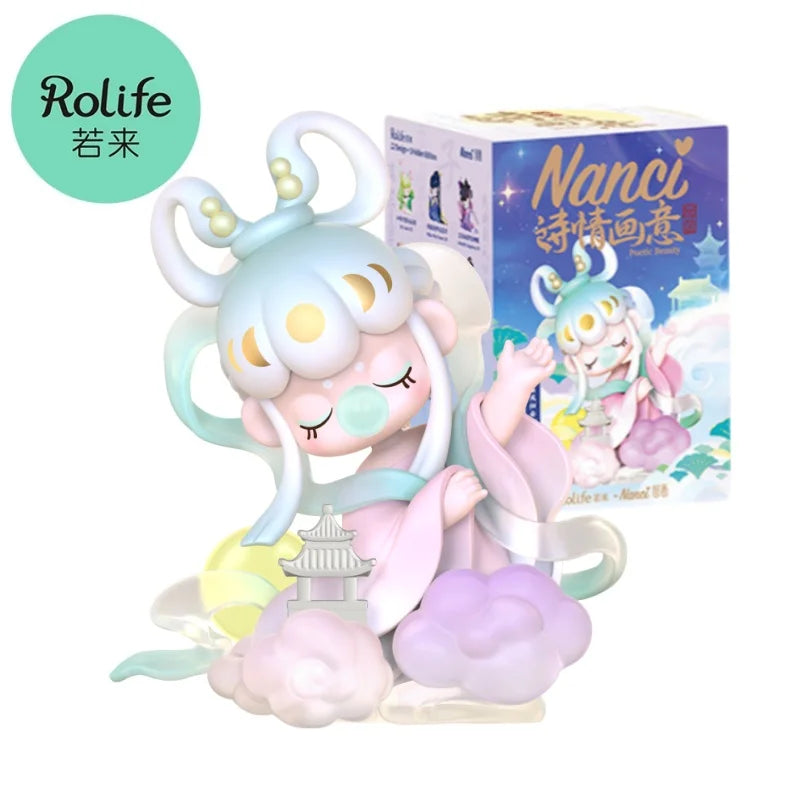 Rolife Nanci Poetic Beauty Blind Box Collectible Hyperrealistic Figurines SeriesEdition