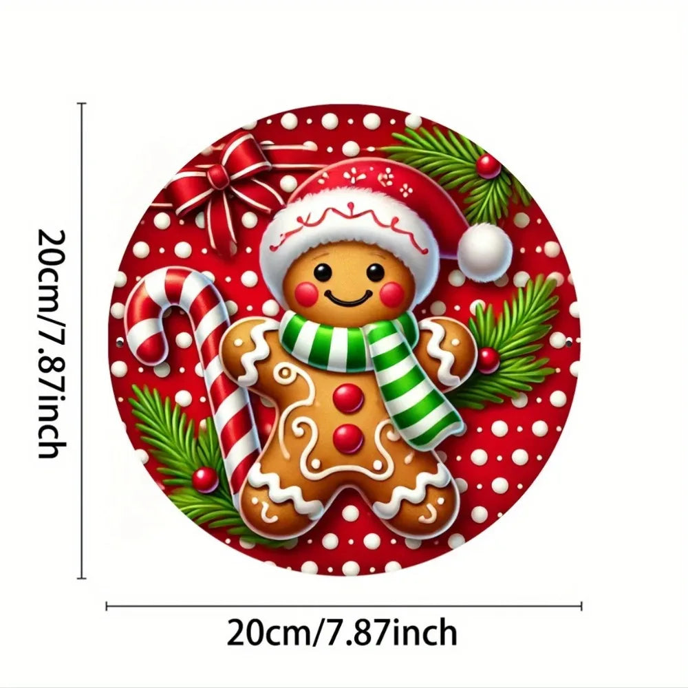 Gingerbread Plaque Decor For Homes And Candy Lovers Gifts