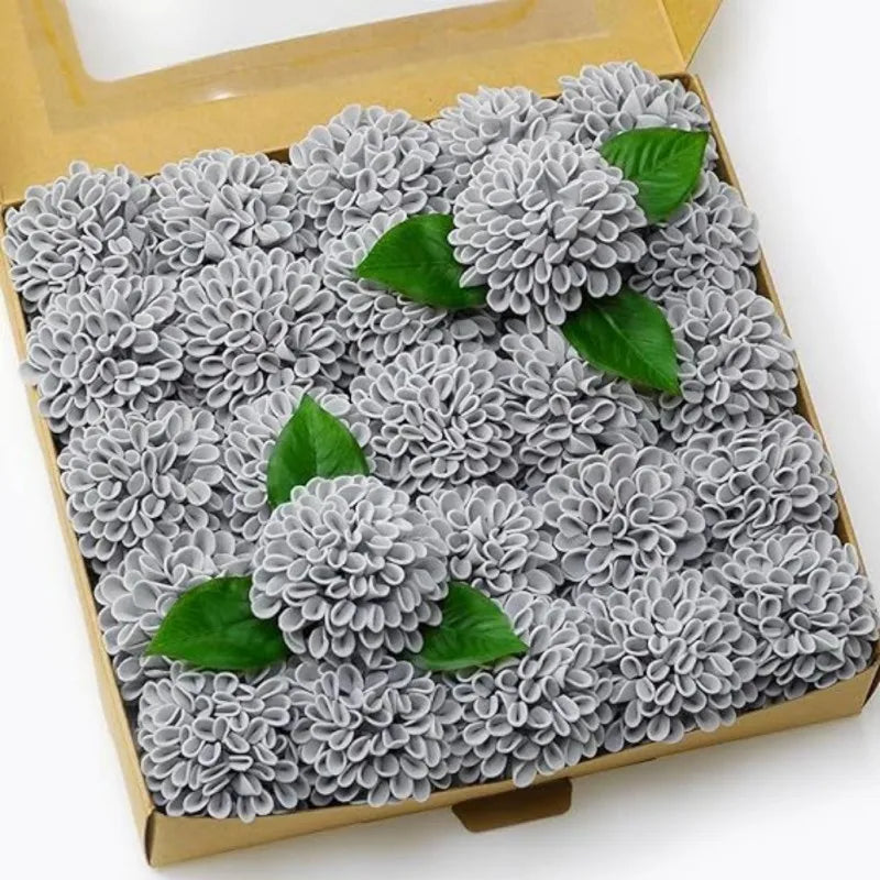 DIY Hydrangea Artificial Flower Box Set For Valentine Day