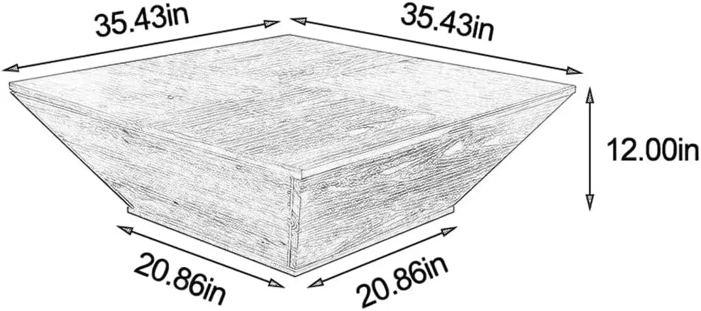 Lift Top Wood Coffee Table With Storage For Living Space