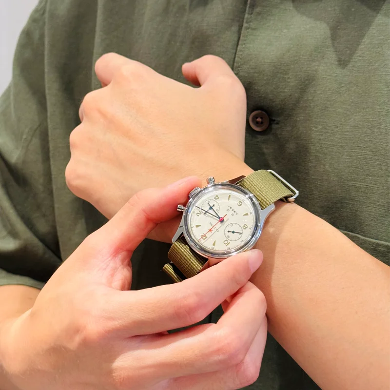 Seagull 1963 International Edition Watch for Men Chronograph Manual Winding Mechanical Original ST1901 D304 Memorial