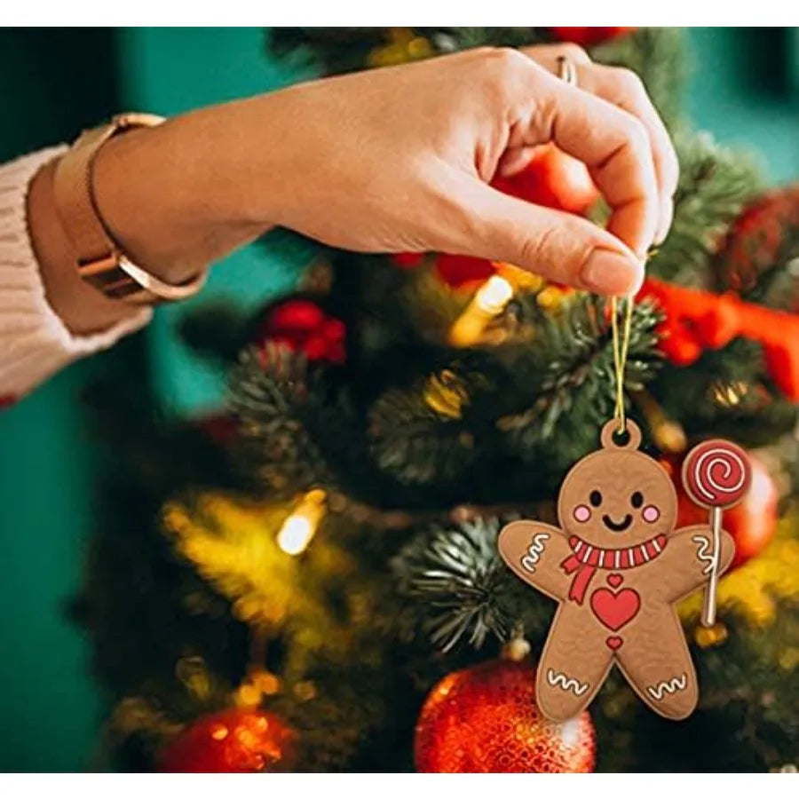 Gingerbread Man Christmas Ornaments For Tree Decorations