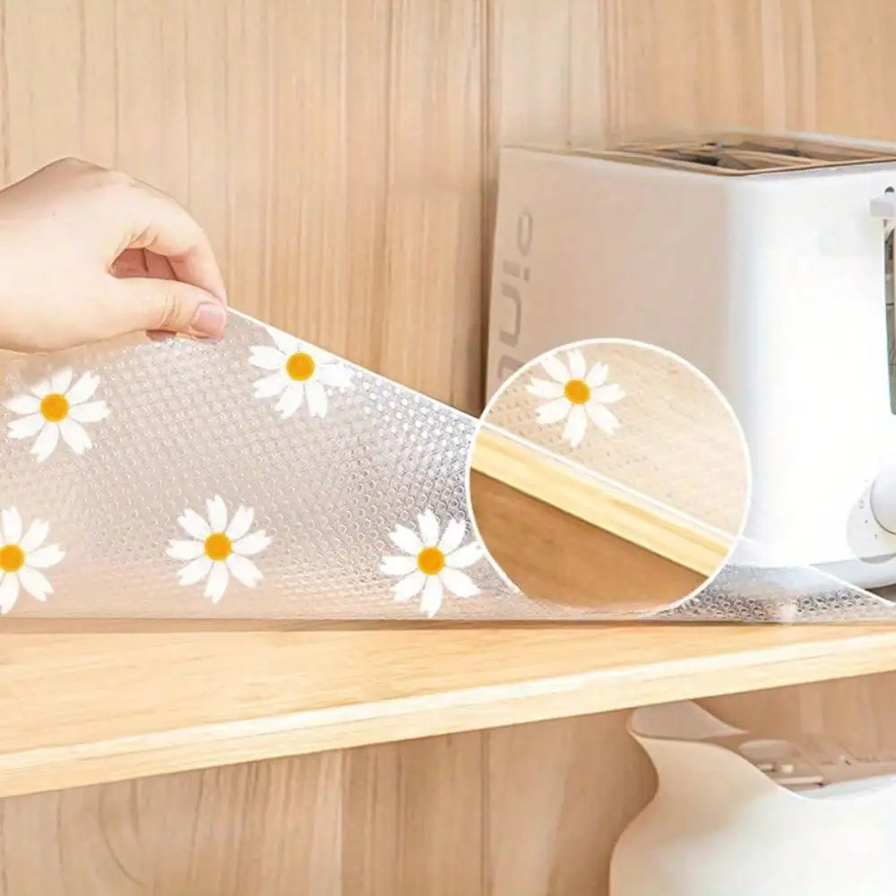 Waterproof Non-Slip Plastic Shelf Liner Roll for Kitchen