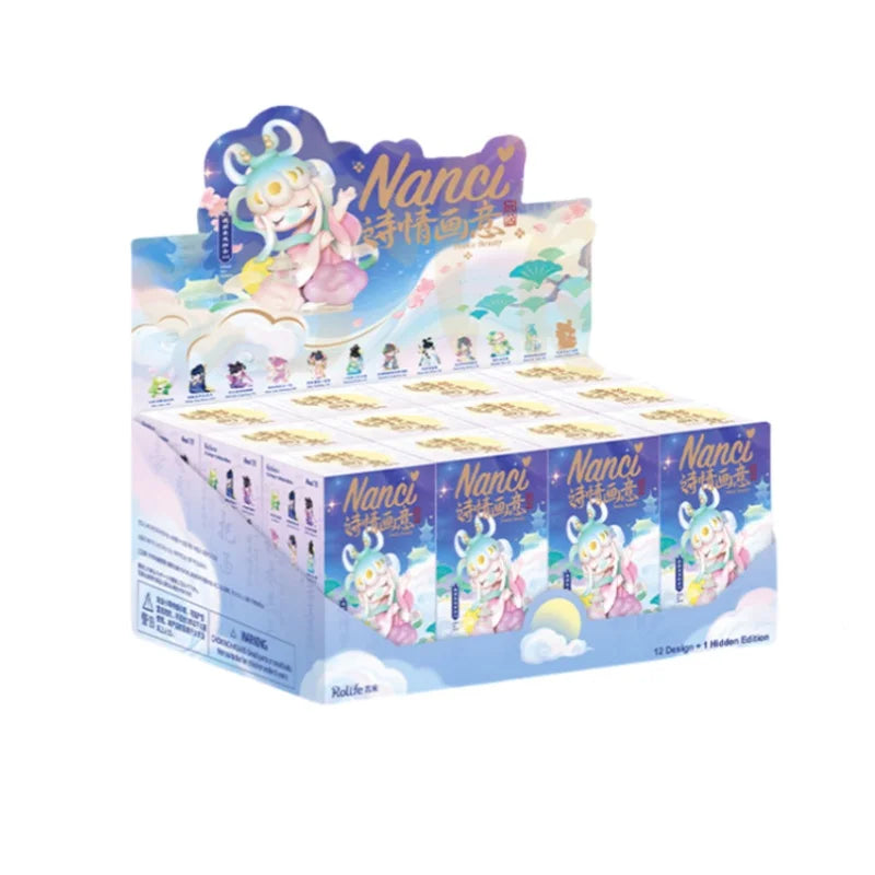 Rolife Nanci Poetic Beauty Blind Box Collectible Hyperrealistic Figurines SeriesEdition