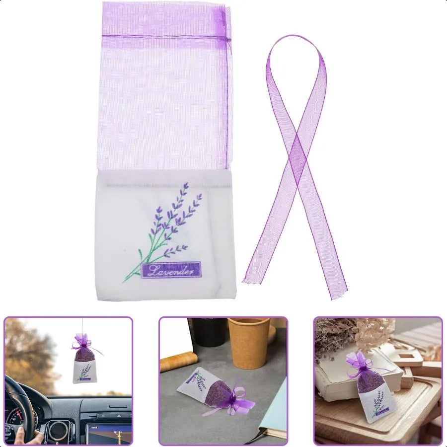 Scented Sachet Bags Organza for Drawers and Closets Potpourri