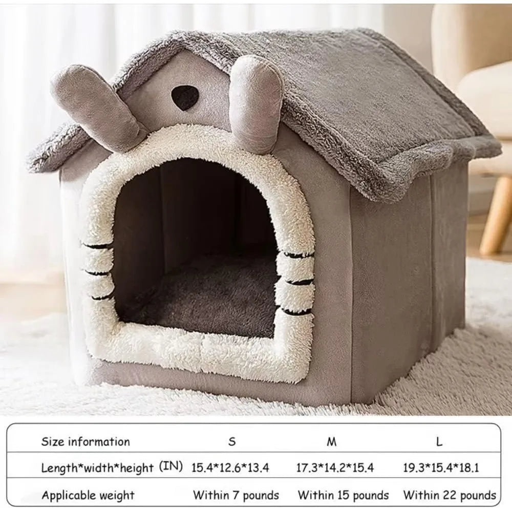 Cozy Indoor Dog House Tent for Dogs Universal Warm Plush